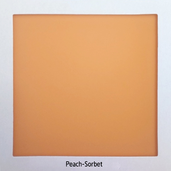 사틴유리,ST-111.Peach-Sorbet